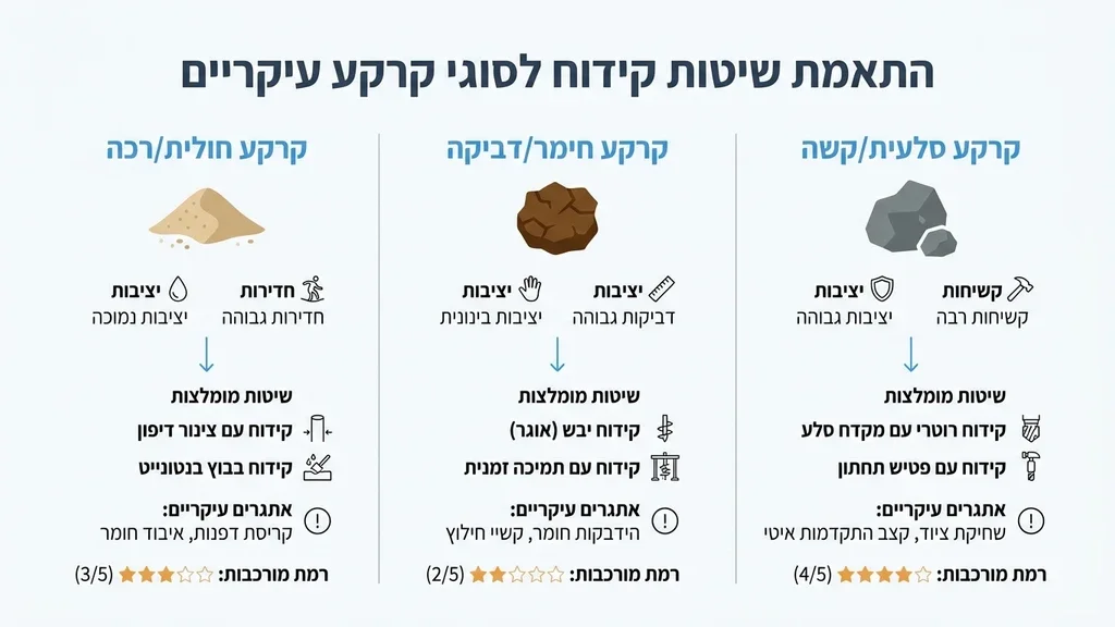 נוצר על ידי מודל בינה מלאכותית Gemini Pro מהנדסים בוחנים דגימות אדמה בשטח